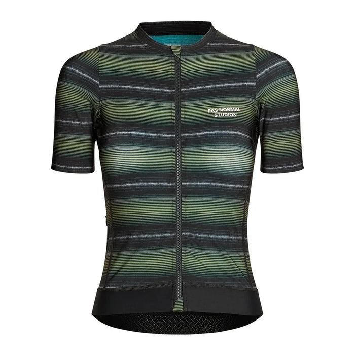 WOMEN’S ESSENTIAL JERSEY – LIGHT OLIVE STRIPE