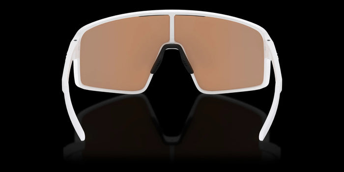 Bliz P001 F Matte White L Coral-orange Mirror Blue