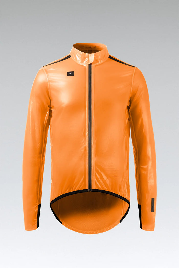 CHAQUETA LIGERA IMPERMEABLE PLUVIA 2.0 UNISEX BLAZING ORANGE