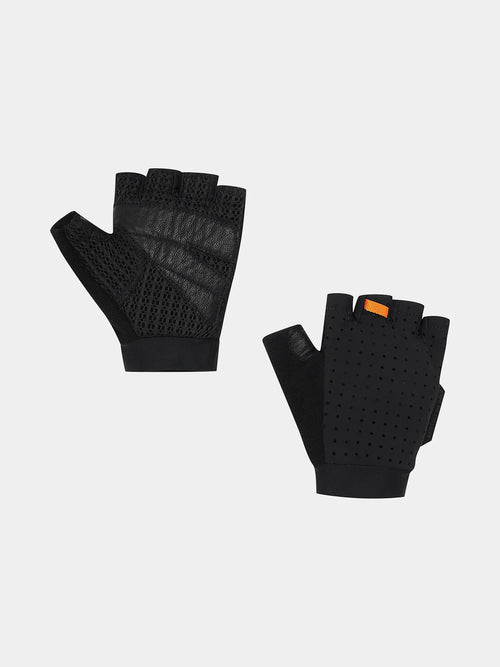 CAFE DU CYCLISTE GLOVES UNISEX SUMMER / MITTS V2 BLACK