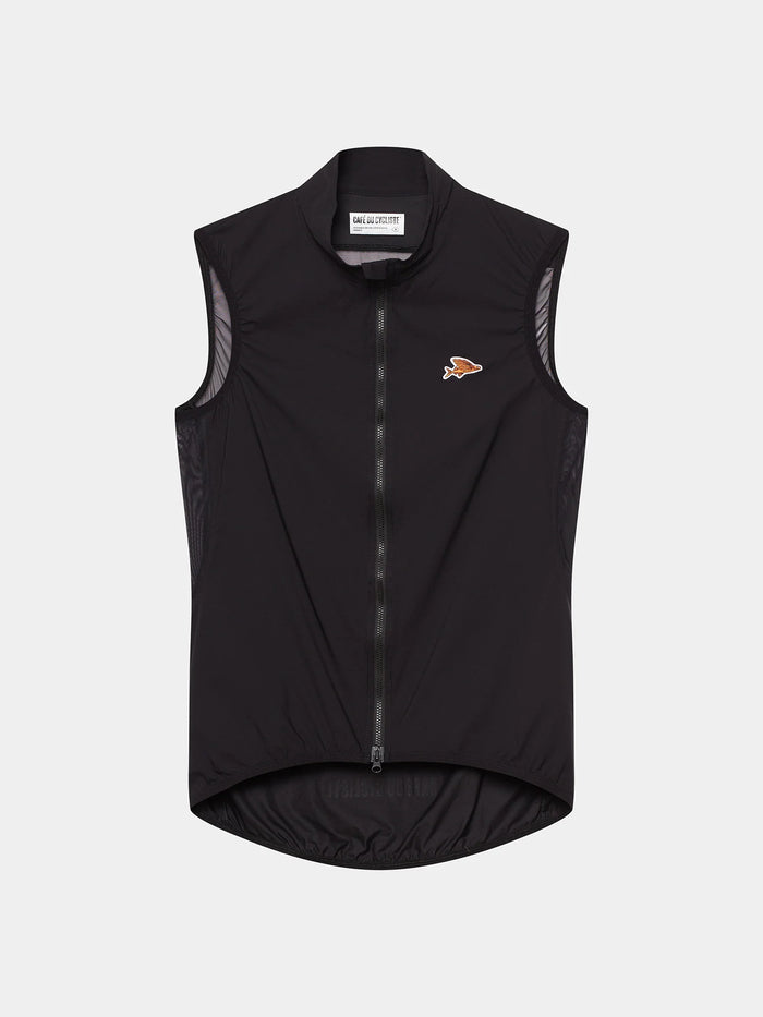 Chaleco Cortaviento Para Hombre Edith Black