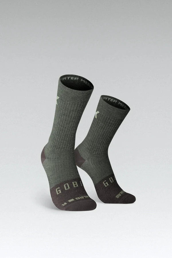 Gobik Calcetines Winter Merino Unisex Olive
