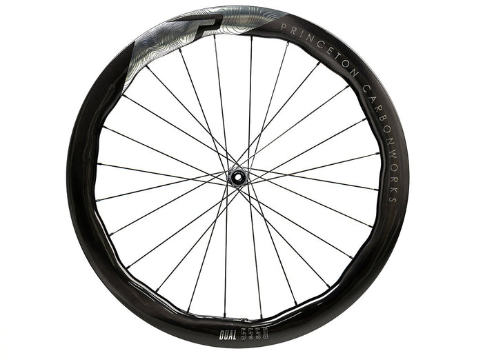 DUAL 5550, DISC BRAKE, GLOSSY SILVER, WHITE INDUSTRIES, HG