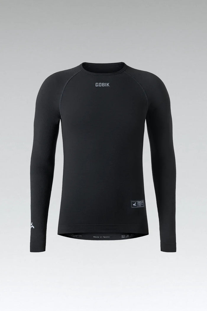 Camiseta Manga Larga Winter Merino Hombre Coal