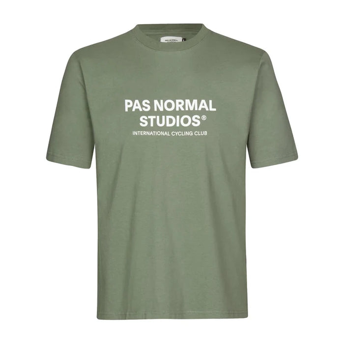 Pas Normal Off Race Logo T Shirt Dark Celeste