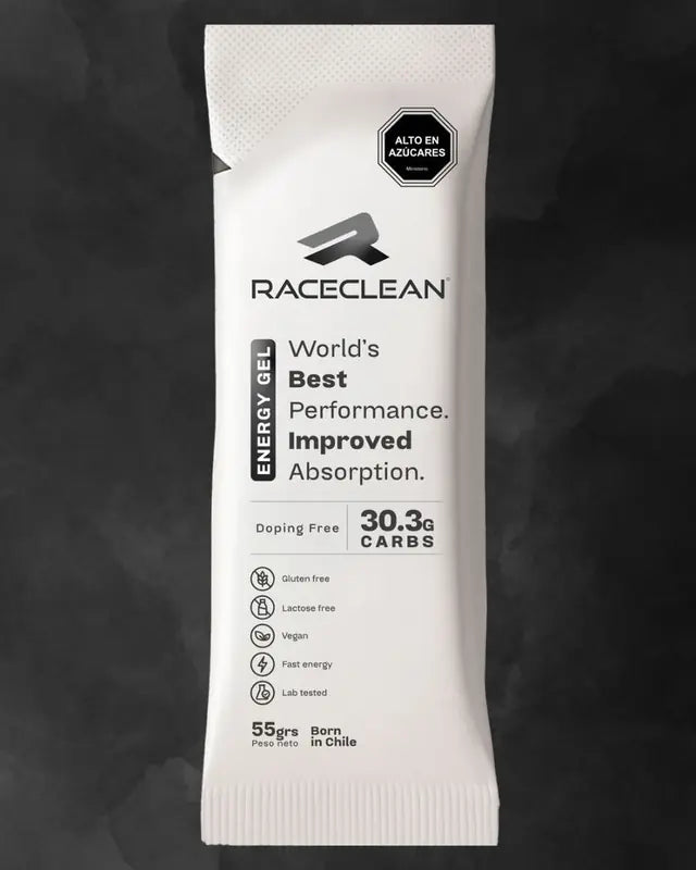 Energy Gel RACECLEAN 30,3 g Carbohidratos