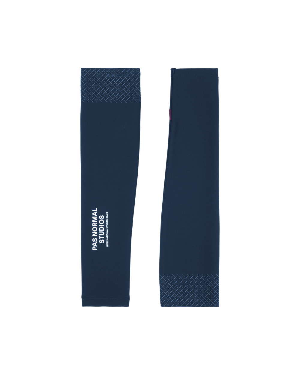 Manguitos Warmers Logo Color Navy