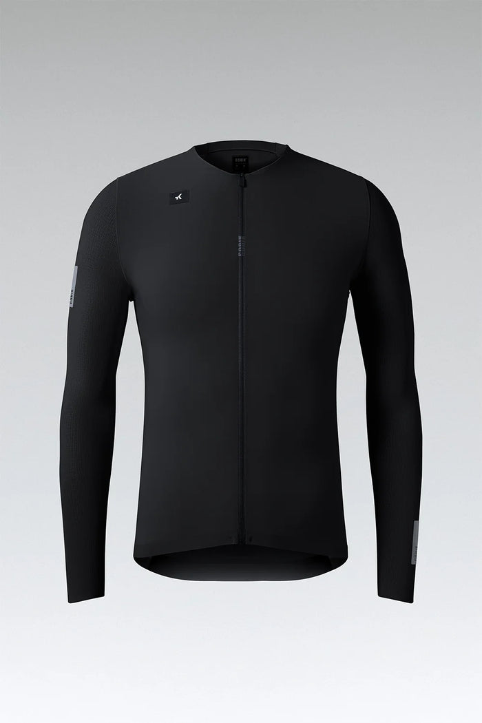 GOBIK MAILLOT MANGA LARGA AVALON UNISEX INK BLACK