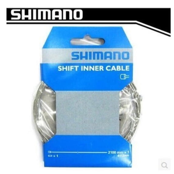 CABLE CAMBIO SHIMANO SHIFT INNER CABLE BOX 1.2X2100 MM 100 PCS ESM