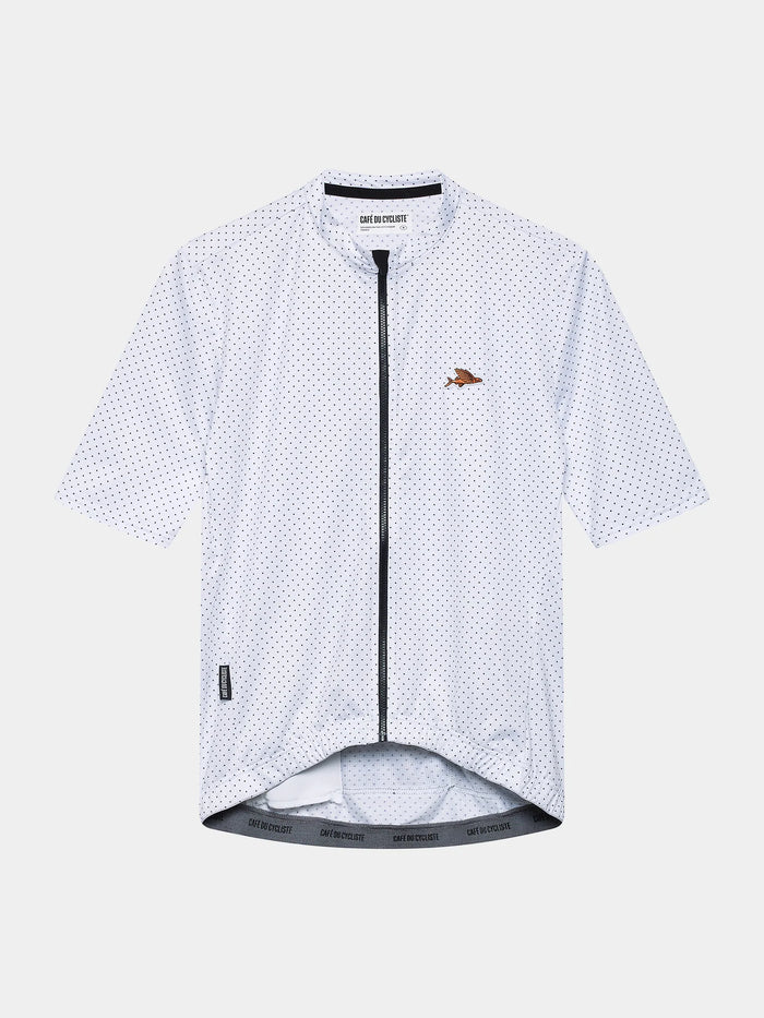 Maillot DE Manga Corta Para Hombre Fleurette V2 White · foto 3