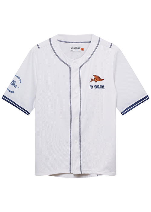 Cafe DU Cycliste Jersey Short Sleeve Unisex Giselle / White
