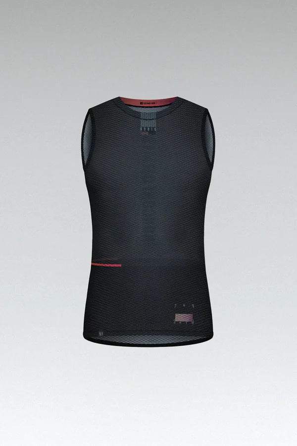Gobik Camiseta Interior Second Skin Mujer Negro Lead