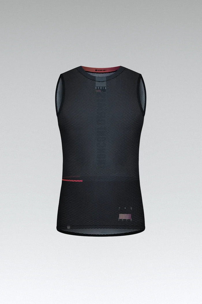 Gobik Camiseta Interior Second Skin Hombre Black Lead
