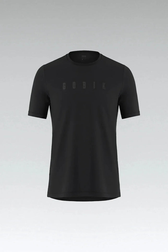 Camiseta Manga Corta Algodon TEE Hombre Overlines Black