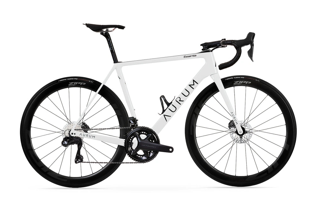 Aurum Bicicleta Essentia Shimano Ultegra Zipp 51 – Polar White