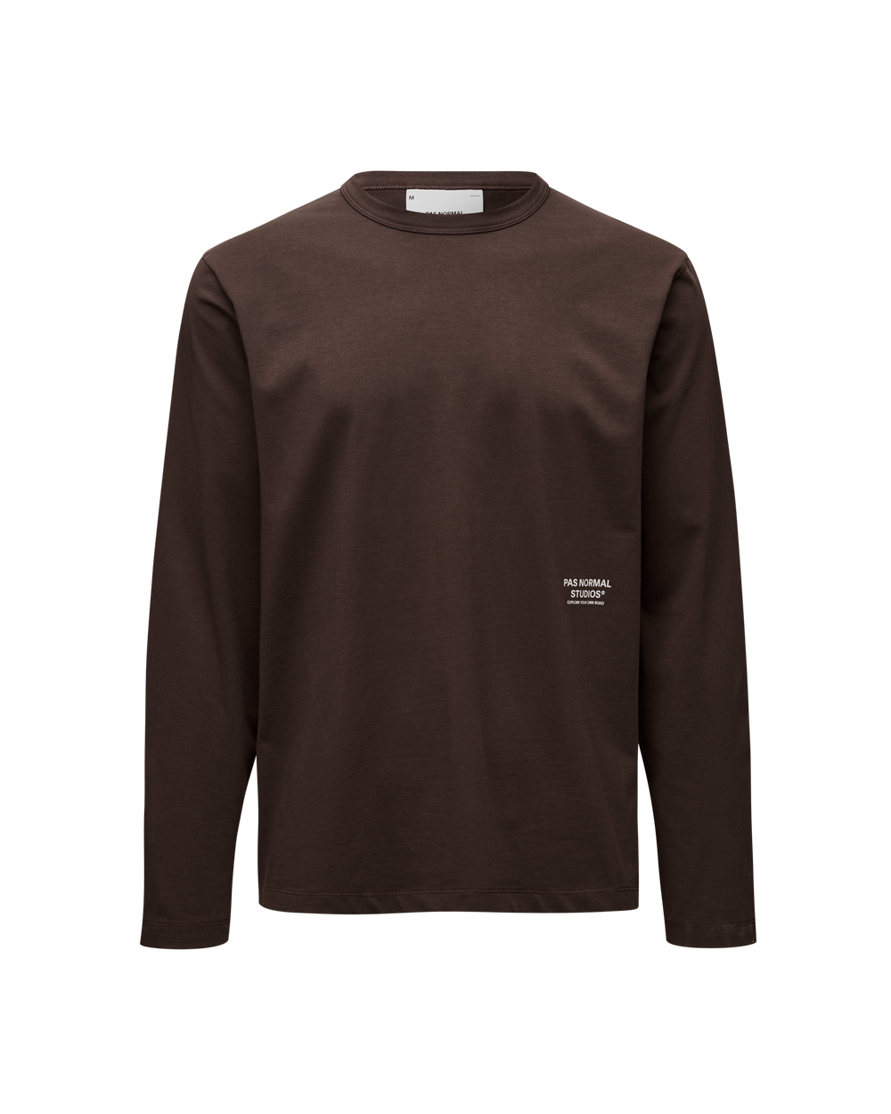 Off-race Cotton Tech Long Sleeve T-shirt - Dark Purple
