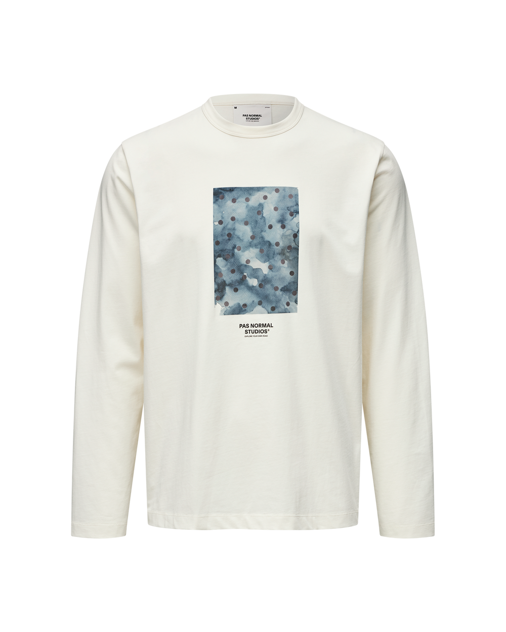 Off-race Cotton Tech Graphic Long Sleeve T-shirt - OFF White