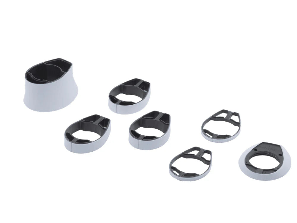 Topcone SET SLR01 WHT ICS2. ICS Carbon. (5MM & 30MM Topcones. 3X10MM. 2X3MM Spacers) – P2P