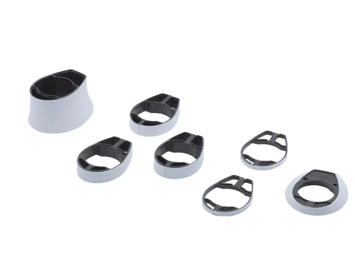 Topcone SET SLR01 WHT ICS2. ICS Carbon. (5MM & 30MM Topcones. 3X10MM. 2X3MM Spacers) – P2P
