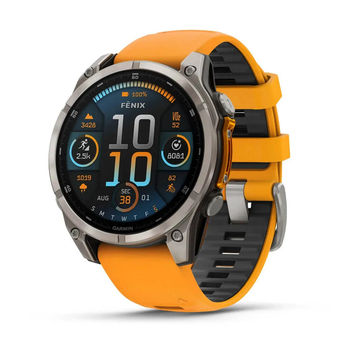 Fenix 8 47MM Amoled Saph Ti/bare/grpht Sparkorg/grphtbd