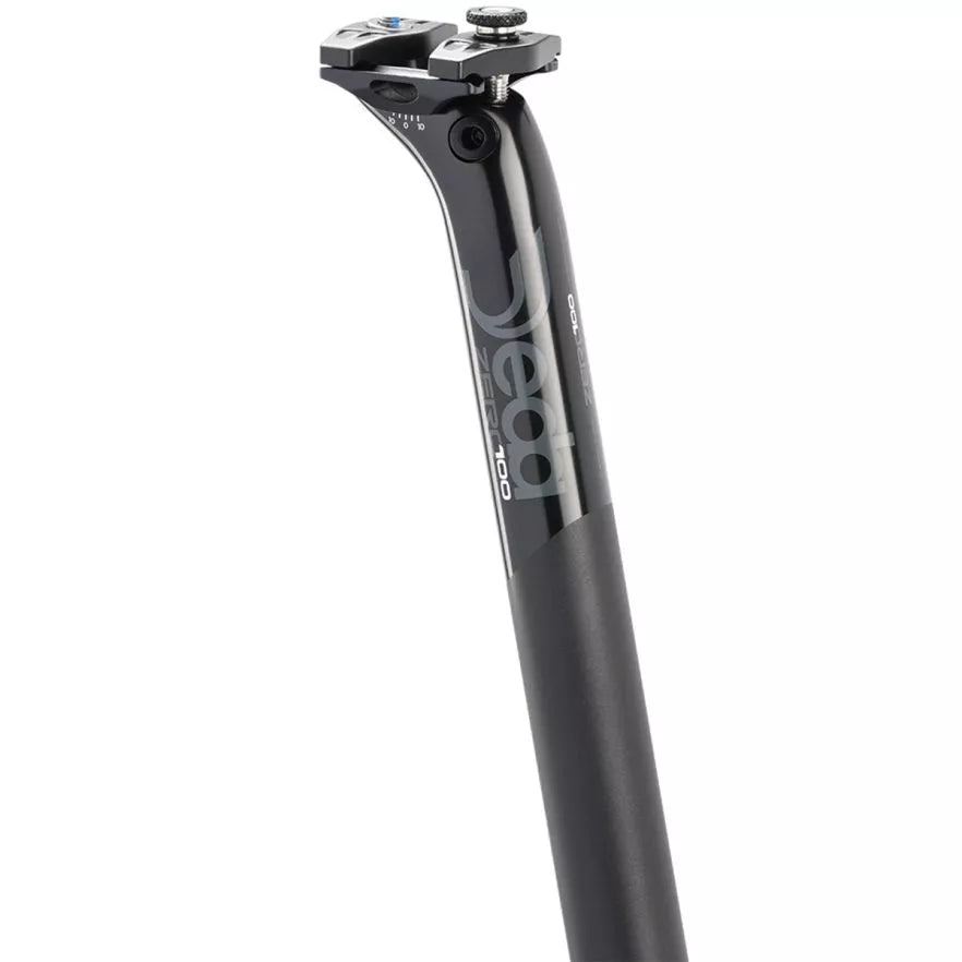Deda Zero100 Seatpost, Ø31.6 BOB, Alloy 7050, 350 MM Length, 12MM Setback