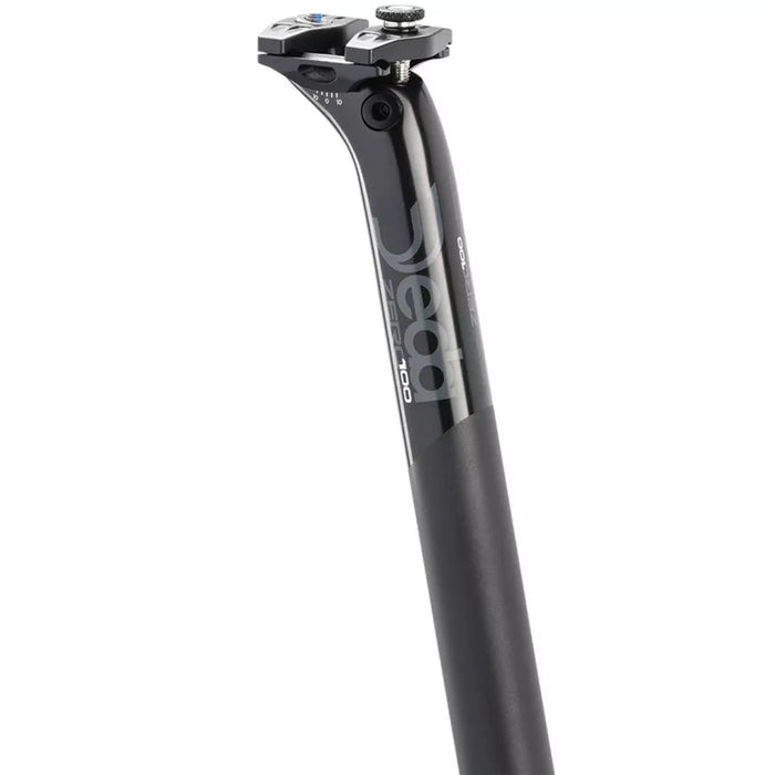 Deda Zero100 Seatpost, Ø31.6 BOB, Alloy 7050, 350 MM Length, 12MM Setback