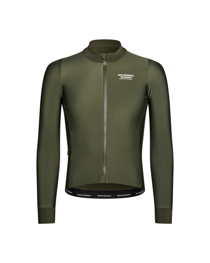 Mechanism Thermal Long Sleeve Jersey - Dark Olive