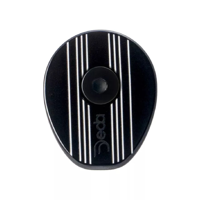 Deda Vinci Topcap, Black Anodized, With Alloy Bolt M6x40mm