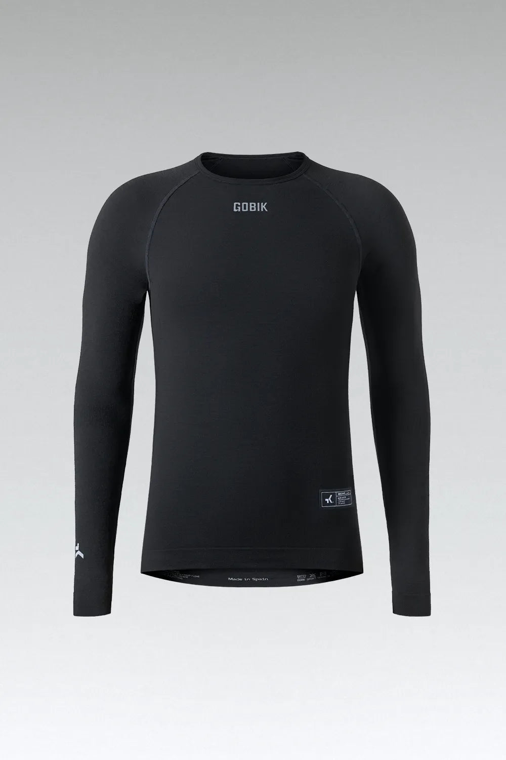 Camiseta Manga Larga Winter Merino Hombre Coal