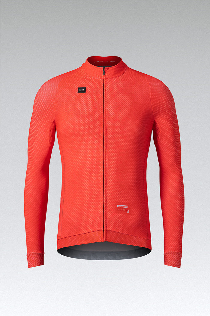 GOBIK MAILLOT MANGA LARGA HYDER HOMBRE VERMILION