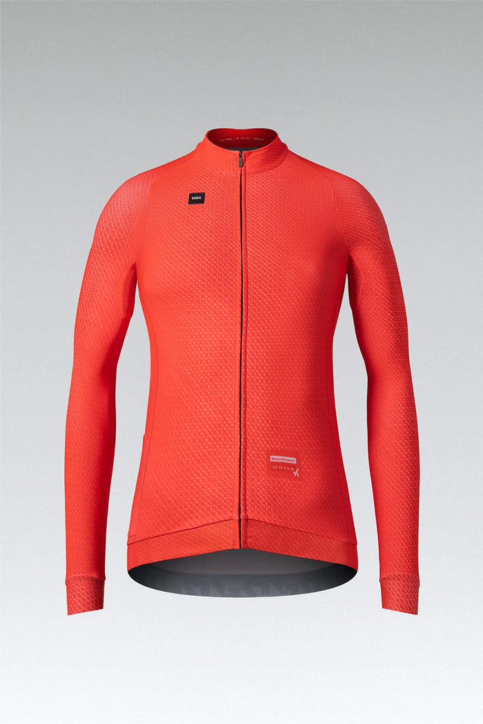 GOBIK MAILLOT MANGA LARGA HYDER MUJER VERMILION