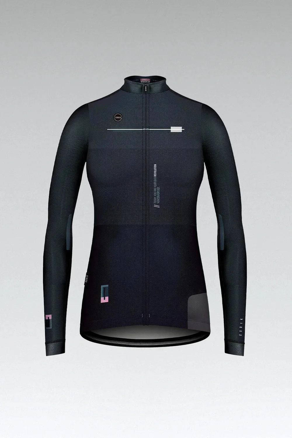 Maillot Manga Larga Cobble Mujer Dark Coal