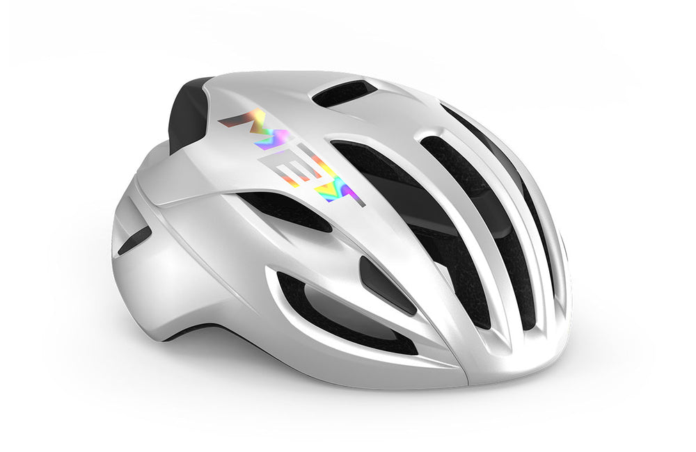 MET Rivale MIPS White Holographic Glossy