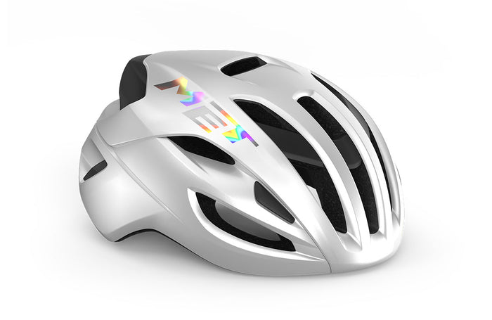 MET Rivale MIPS White Holographic Glossy
