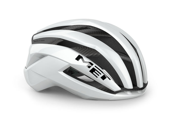 MET Trenta 3K Carbon White Glossy