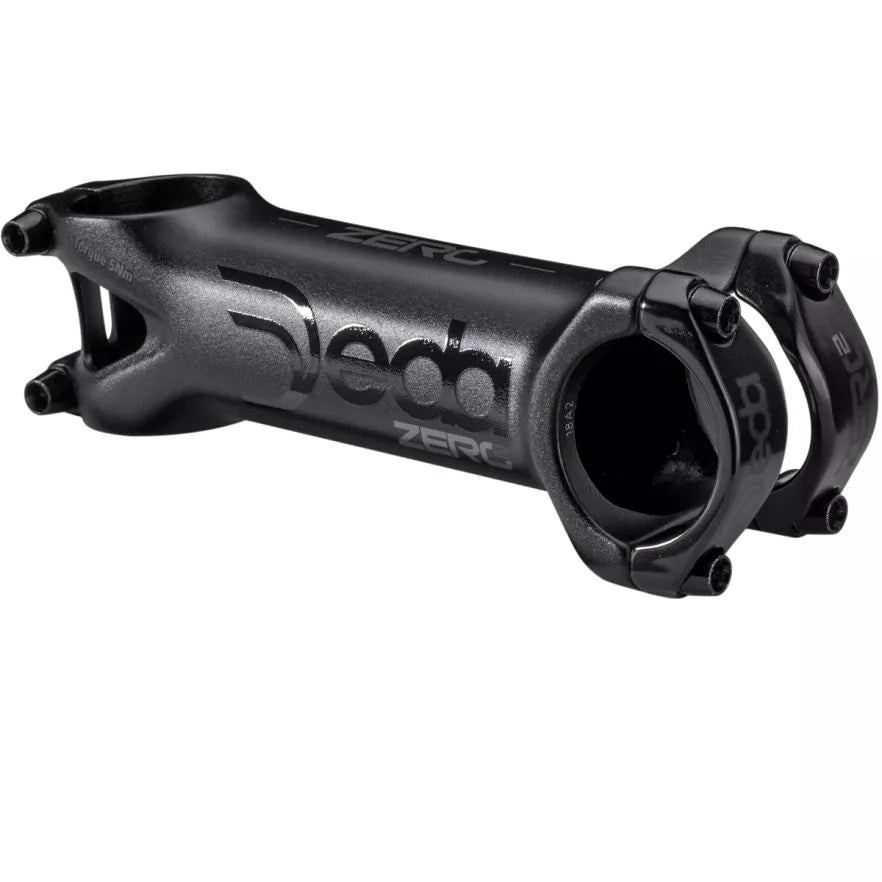 Deda ZERO2 Stem/attacco, 50 MM, Polish ON Black (POB), Alloy 6061, 83°